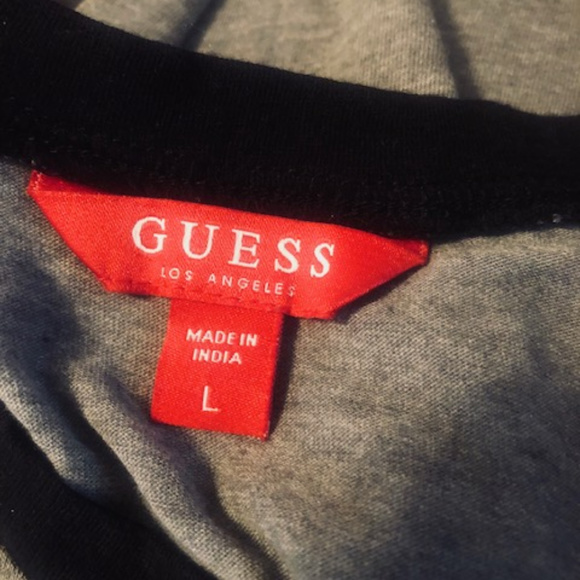 Guess Gray and Black Tank Top - Picture 6 of 7